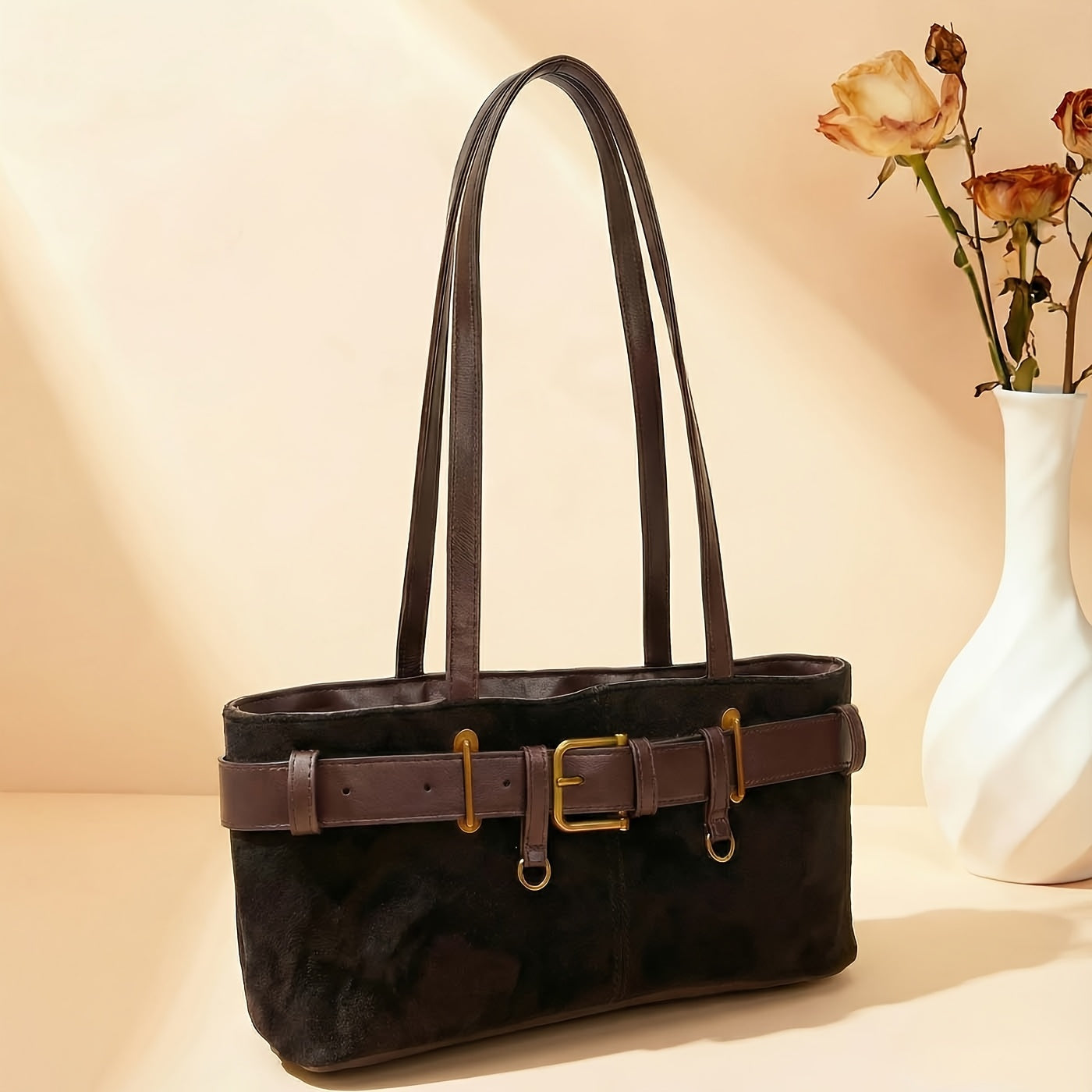 Sienna Glazed Hobo - Image 1 of 10