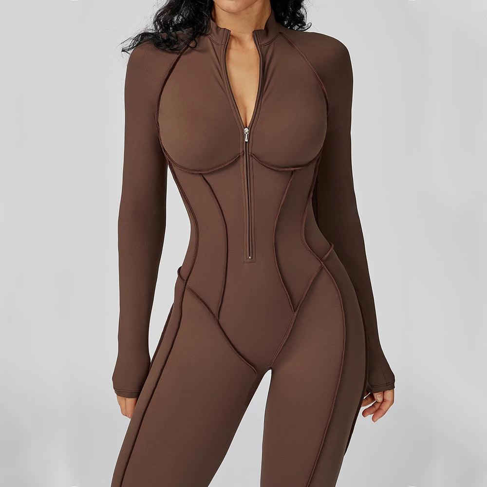 Gaia Pinstriped Tracksuit - Image 1 of 6