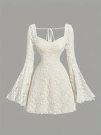 Lorraine Lace Mini Dress - Image 1 of 4