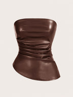 Livia Crinkle Wrap Blouse - Image 1 of 4