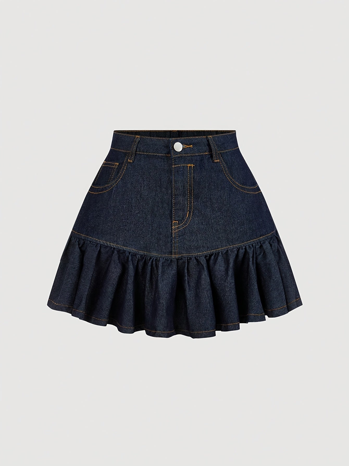 Veronique A-Line Denim Skirt - Image 1 of 4