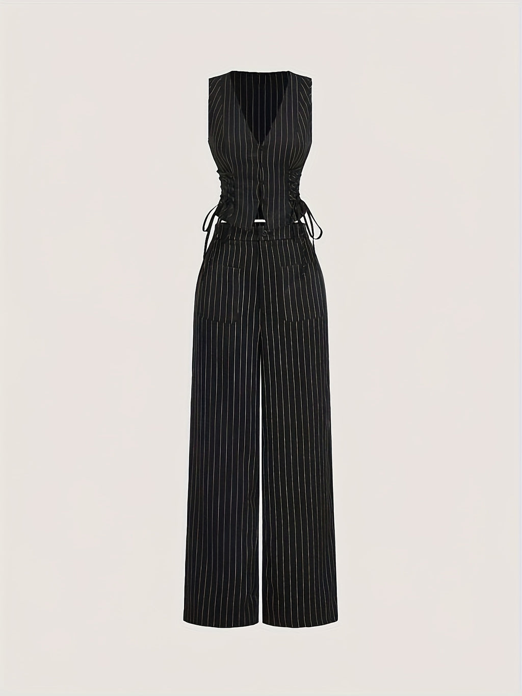 Jessamine Crop and Pants Set - Image 1 of 6