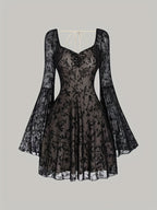 Lorraine Lace Mini Dress - Image 2 of 4