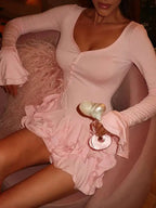 Brava Ruffled Dress - Image 2 of 6