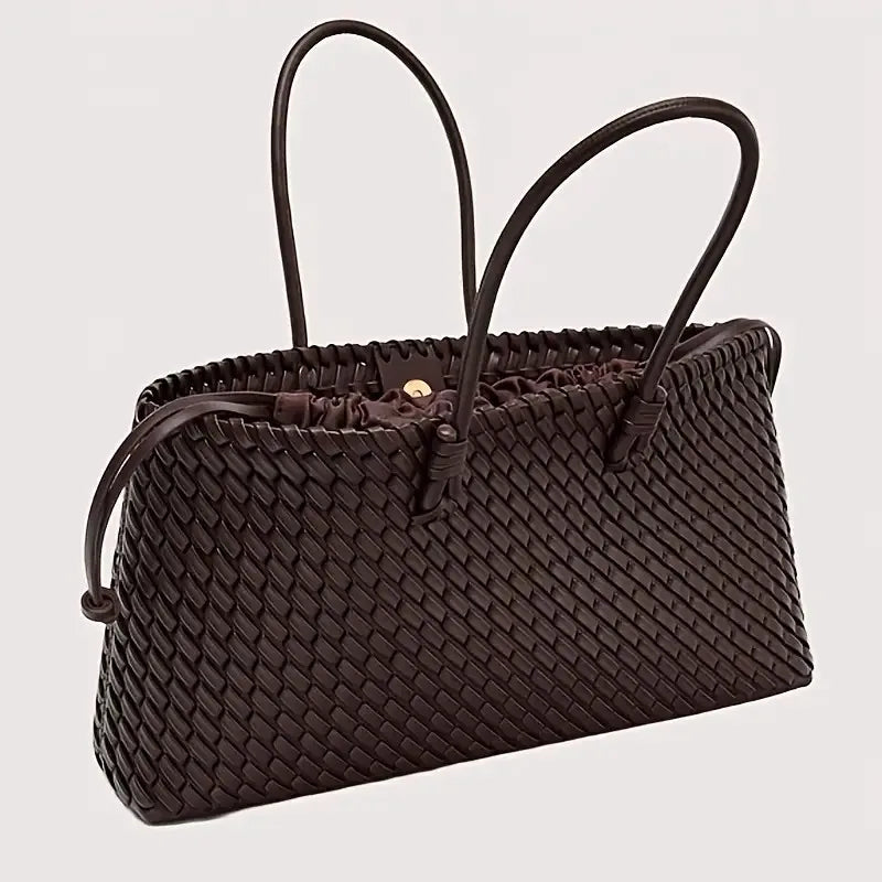 Giselle Interwoven Leather Tote - Image 2 of 4