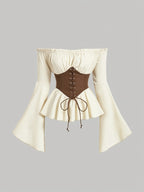 Hermione Off-Shoulder Corset Blouse - Image 3 of 10