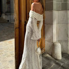 Vivienne Off-Shoulder Maxi Dress - Image 4 of 5