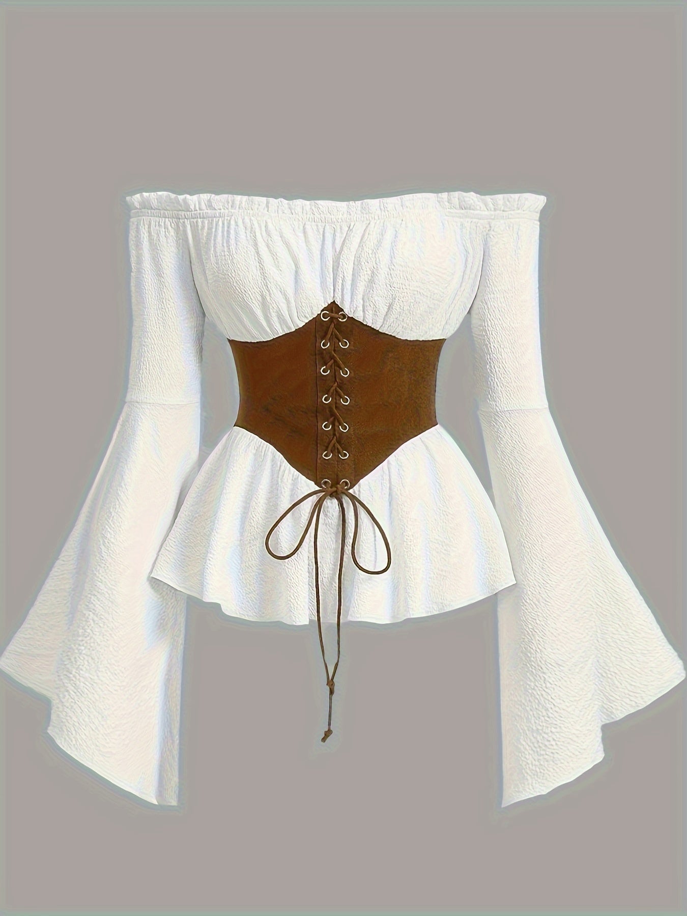 Hermione Off-Shoulder Corset Blouse - Image 4 of 10