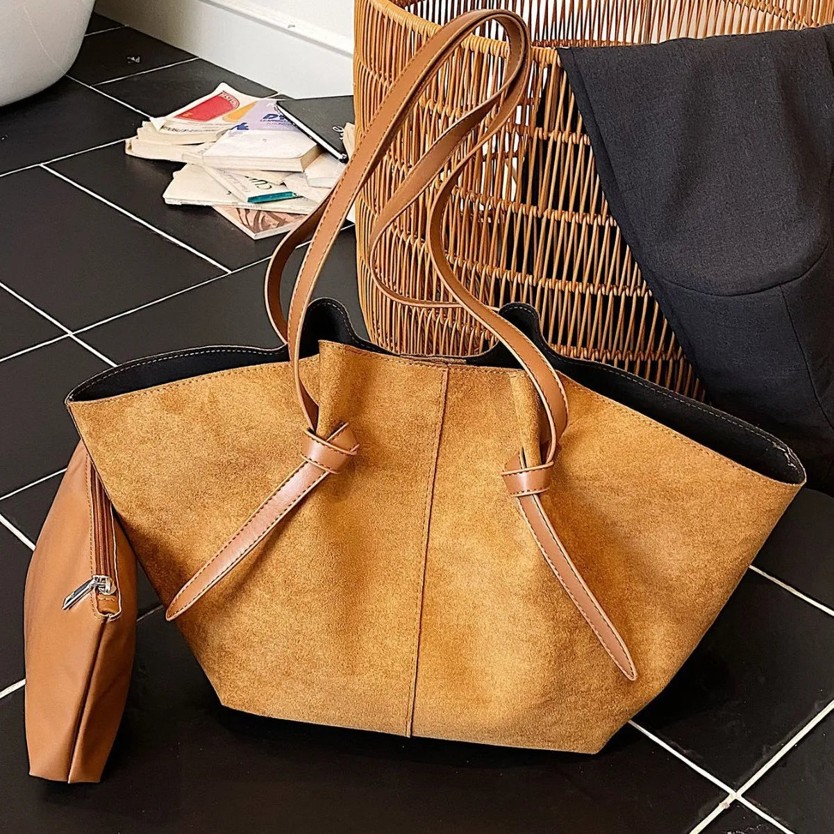 Lumina Structured Trapeze Tote - Image 4 of 4