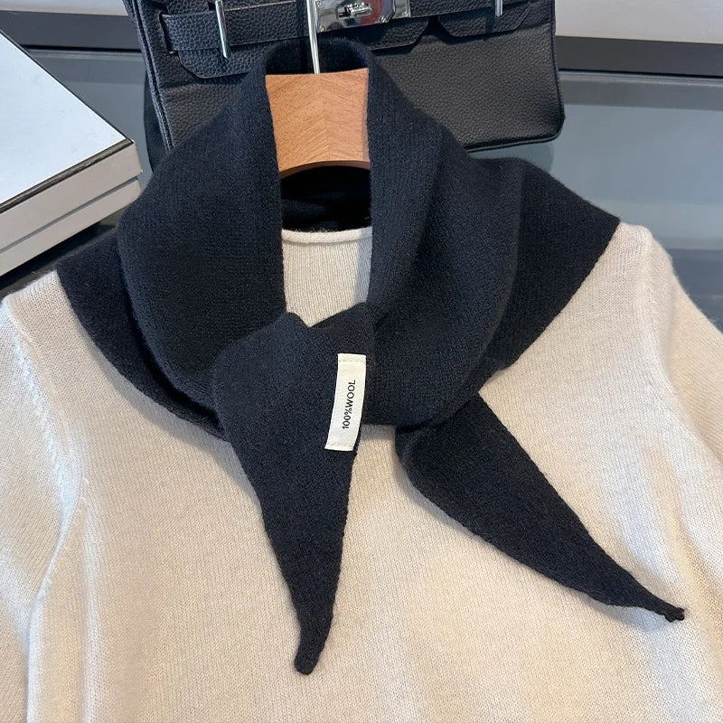 Lucienne Wool Collar Scarf - Image 3 of 5