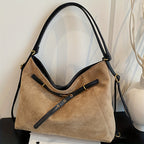 Toscana Suede Structured Tote - Image 5 of 14