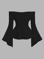 Hermione Off-Shoulder Corset Blouse - Image 5 of 10