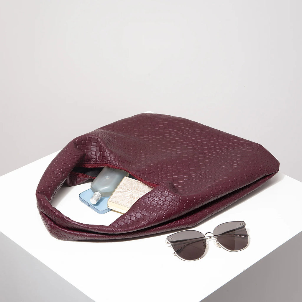 Havana Woven Hobo Bag - Image 4 of 4