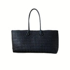 Giselle Interwoven Leather Tote - Image 4 of 4