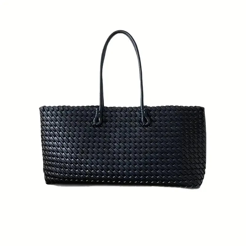 Giselle Interwoven Leather Tote - Image 4 of 4