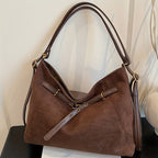 Toscana Suede Structured Tote - Image 7 of 14