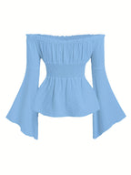 Hermione Off-Shoulder Corset Blouse - Image 8 of 10