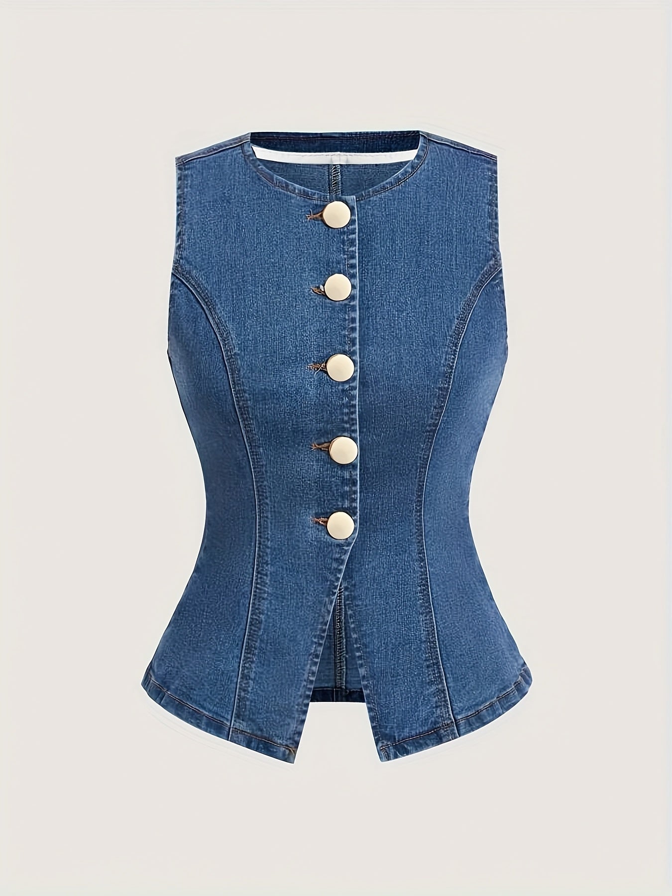 Quintessa Denim Corset Top - Image 3 of 4