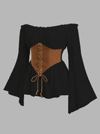 Hermione Off-Shoulder Corset Blouse - Image 9 of 10