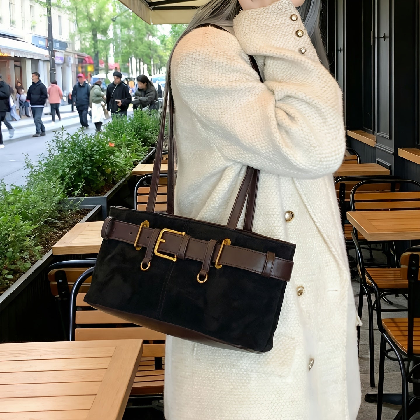 Sienna Glazed Hobo - Image 8 of 10