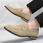 Marco Suede Penny Loafers