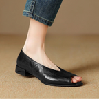 Ballerines en cuir véritable Arlena