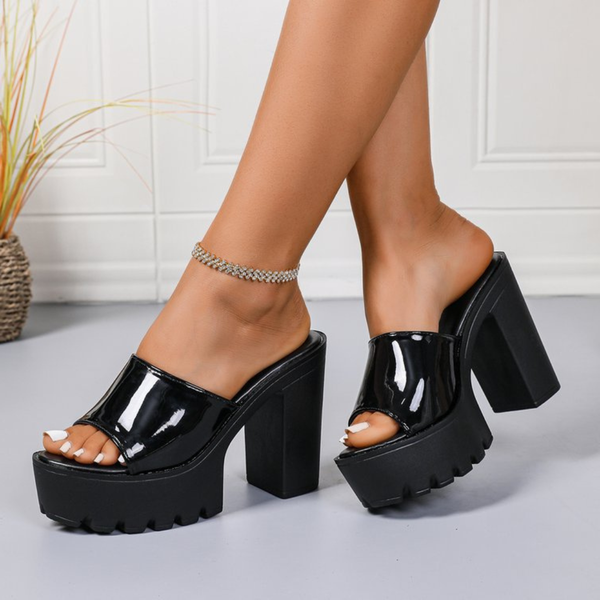 Gabbi Platform Heels - Image 9 of 12
