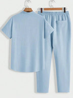 Daniel Premium Melange Knit Summer Set