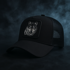 Midnight Wolf Trucker Hat