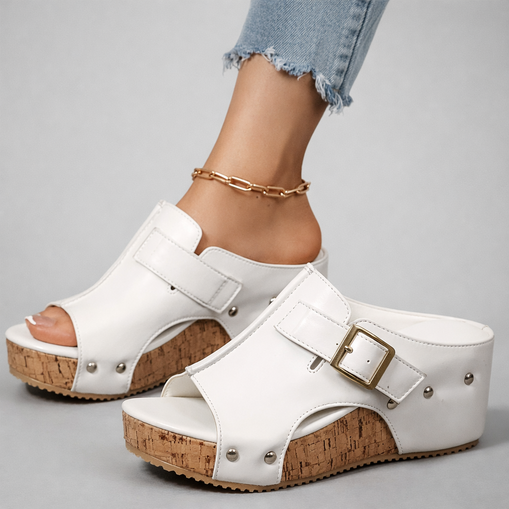 Eliza Platform Sandals - Image 1 of 8