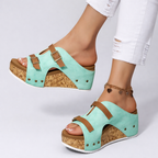 Beosha Platform Sandals - Image 8 of 10