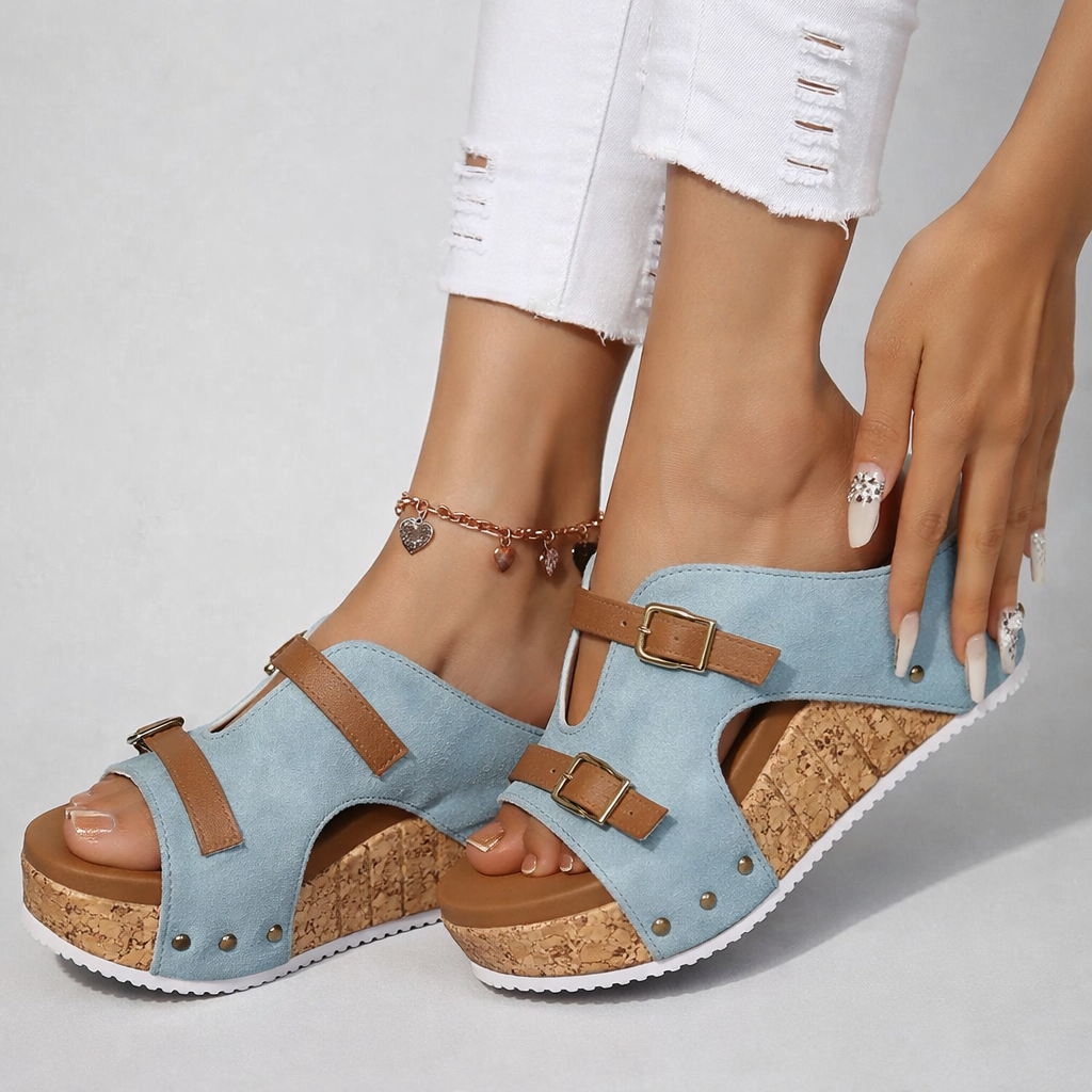 Beosha Platform Sandals - Image 10 of 10