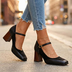 Fedea Leather Heels