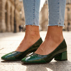 Noela Leather Heels