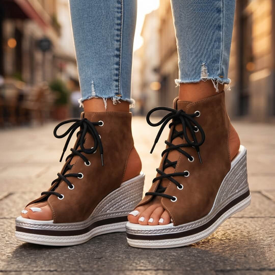 Leara Wedge Sandals