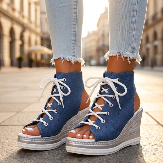 Leara Wedge Sandals