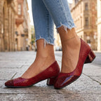 Noela Leather Heels
