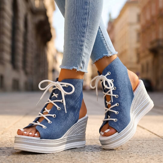 Leara Wedge Sandals