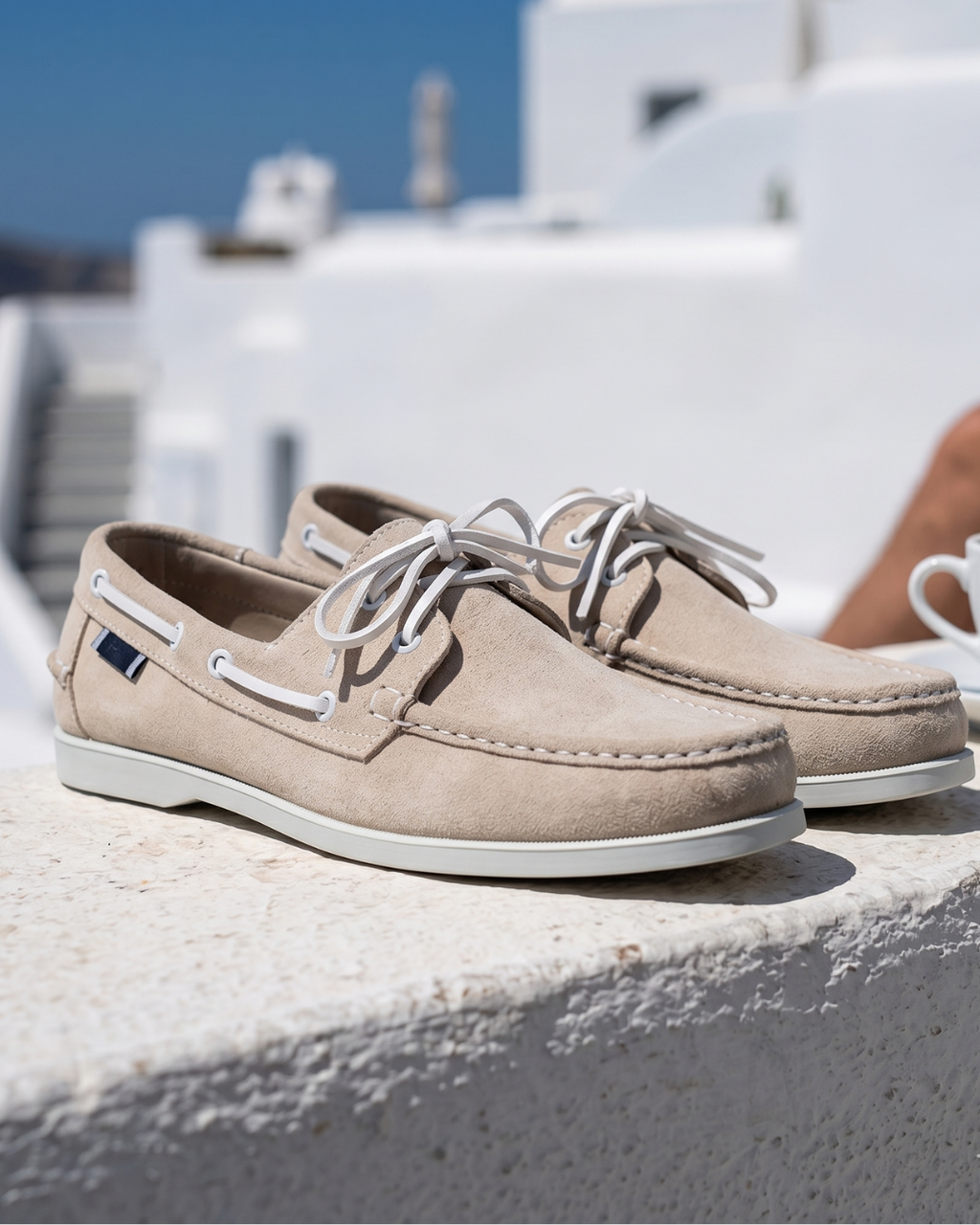 Marino - Suede Boat Shoe