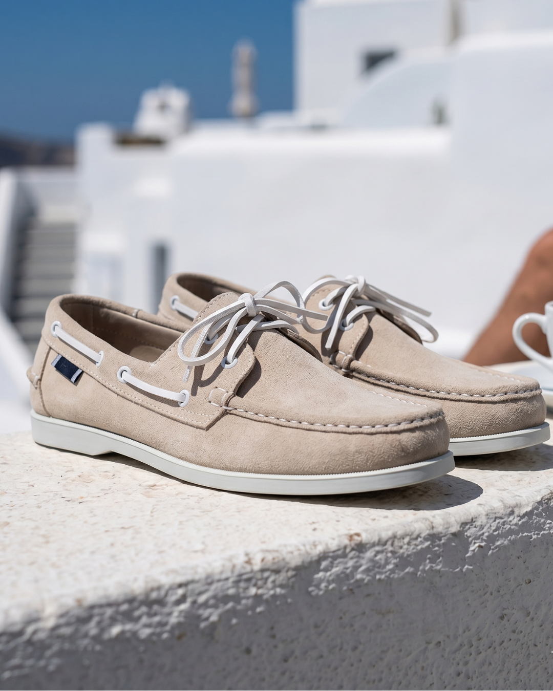 Marino - Suede Boat Shoe