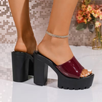 Gabbi Platform Heels - Image 5 of 12