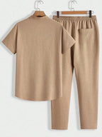 Daniel Premium Melange Knit Summer Set