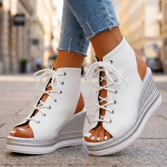 Leara Wedge Sandals