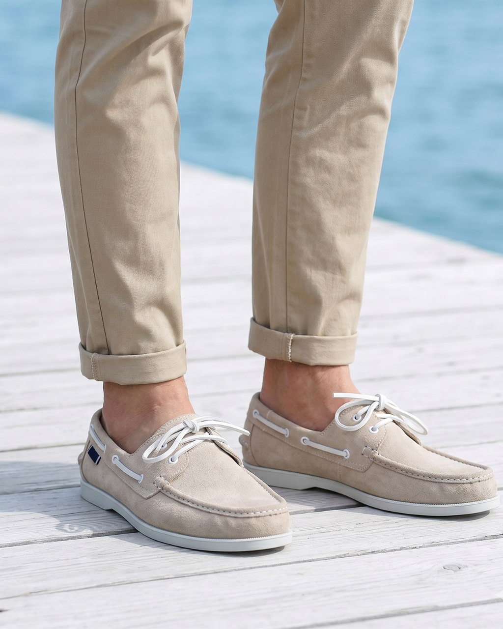 Marino - Suede Boat Shoe