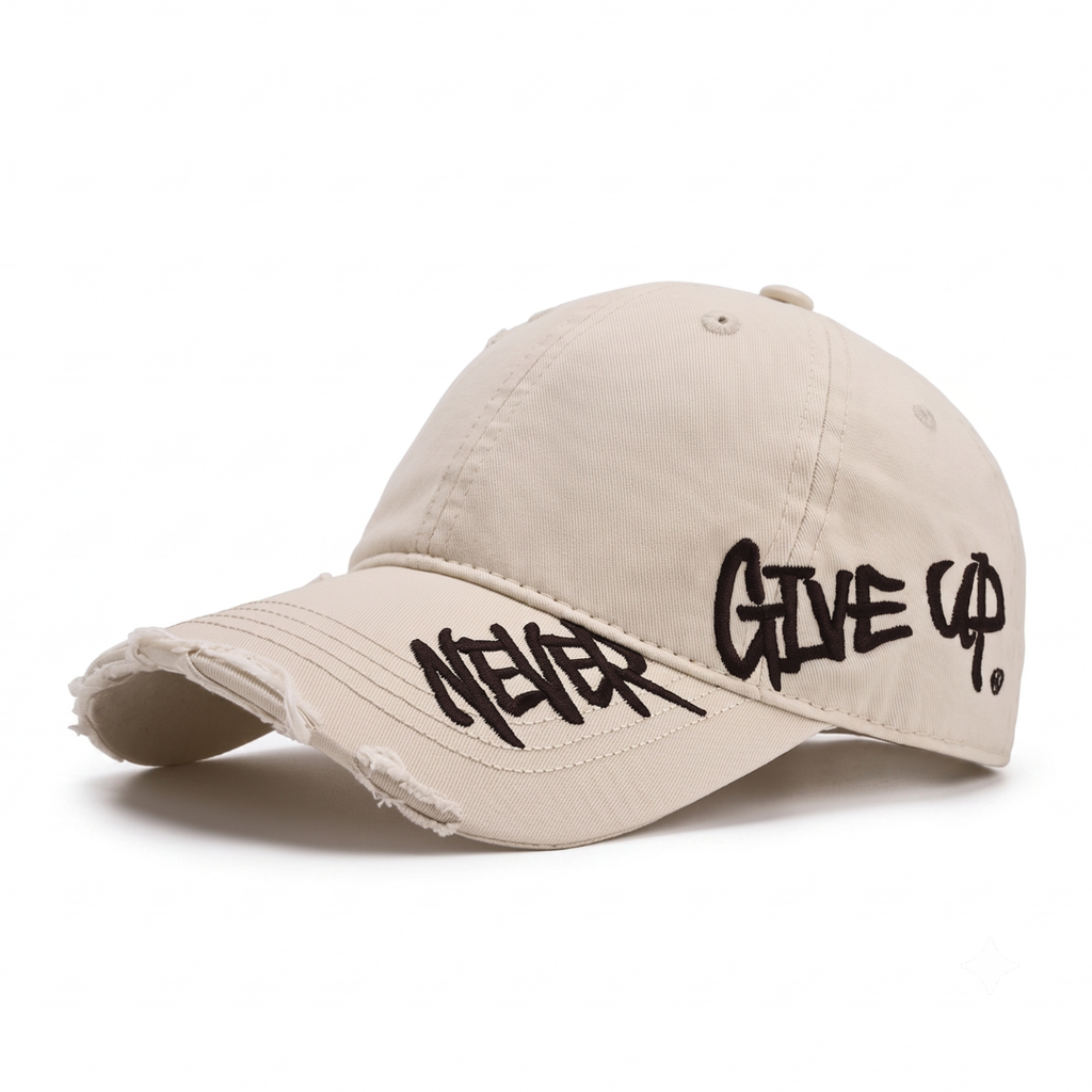 Never Give Up Cap