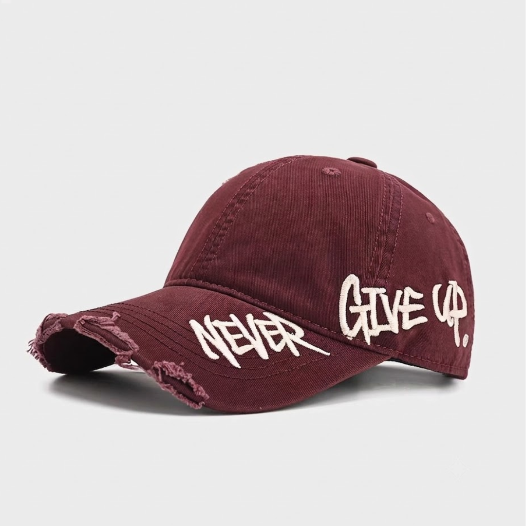 Never Give Up Cap