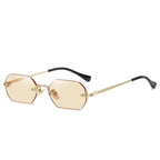 Polygon Rimless Sunglasses
