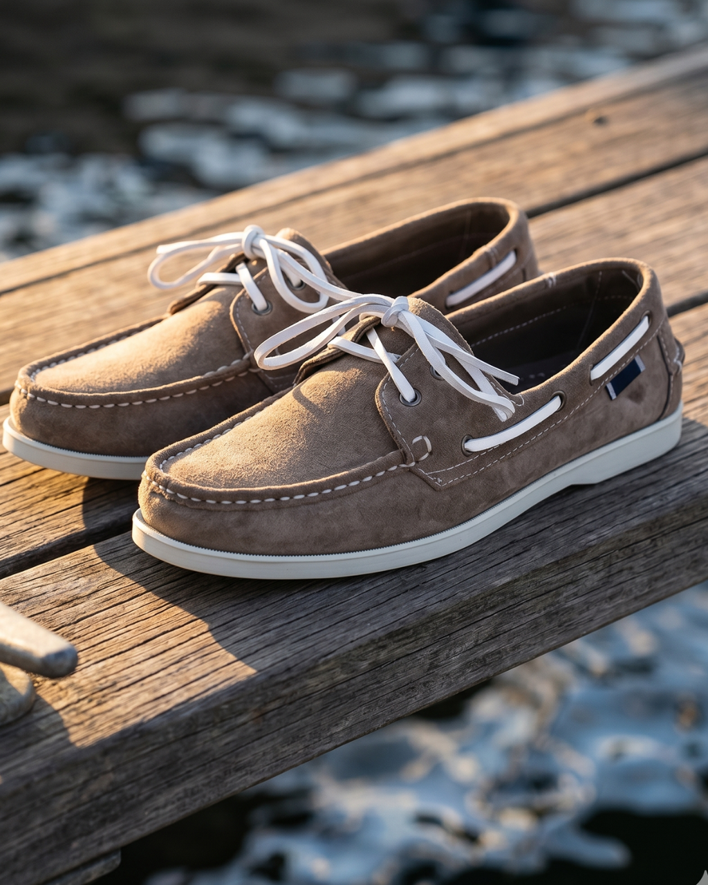 Marino - Suede Boat Shoe