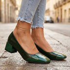 Noela Leather Heels