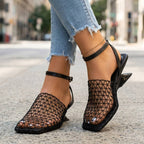 Riveira Mesh Heels